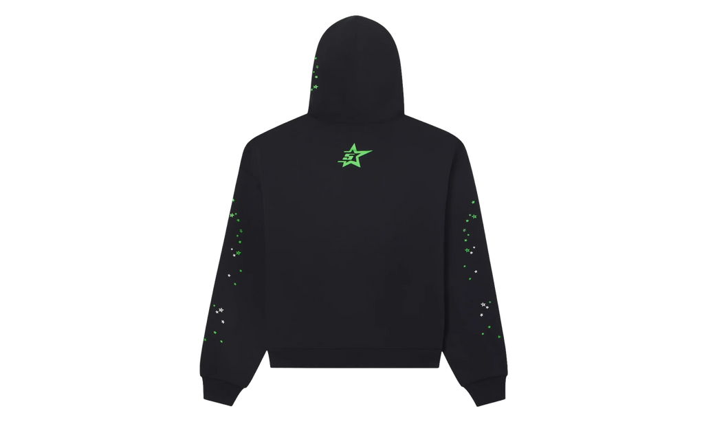 Punk V2 Hoodie "Onyx / Green" SP5der667