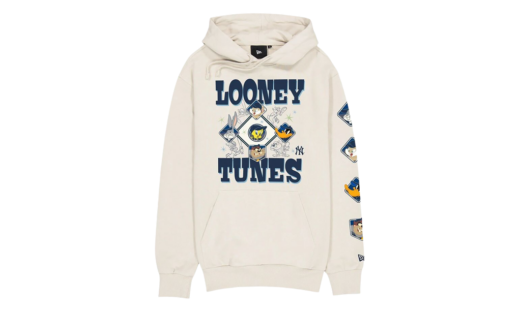 Looney Tunes New York Yankees Hoodie "Cream" NE1236