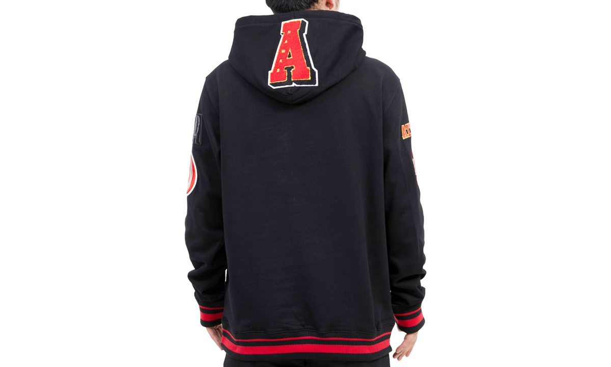 NBA Atlanta Hawks Mash Up Logo P/O Hoodie "Black" BAH554162 BLK