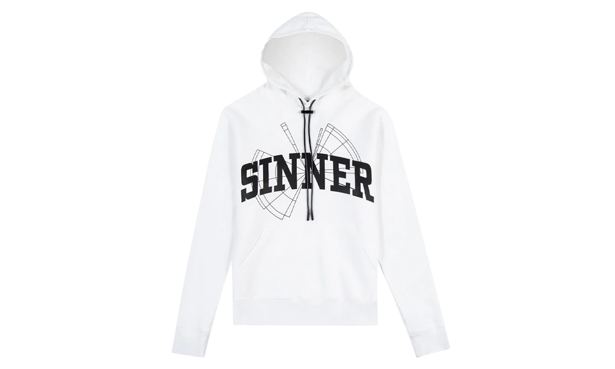 Black Sinner Hoodie "White" MS22 A213 7189WITSI