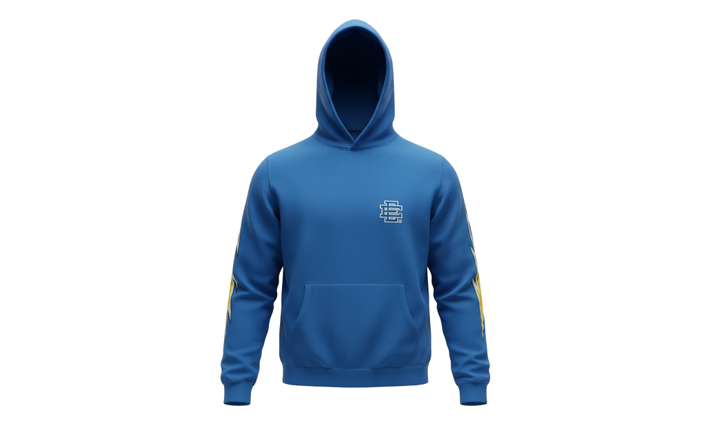 EE Basic Hoodie "Lighting Bolt Blue" EE665
