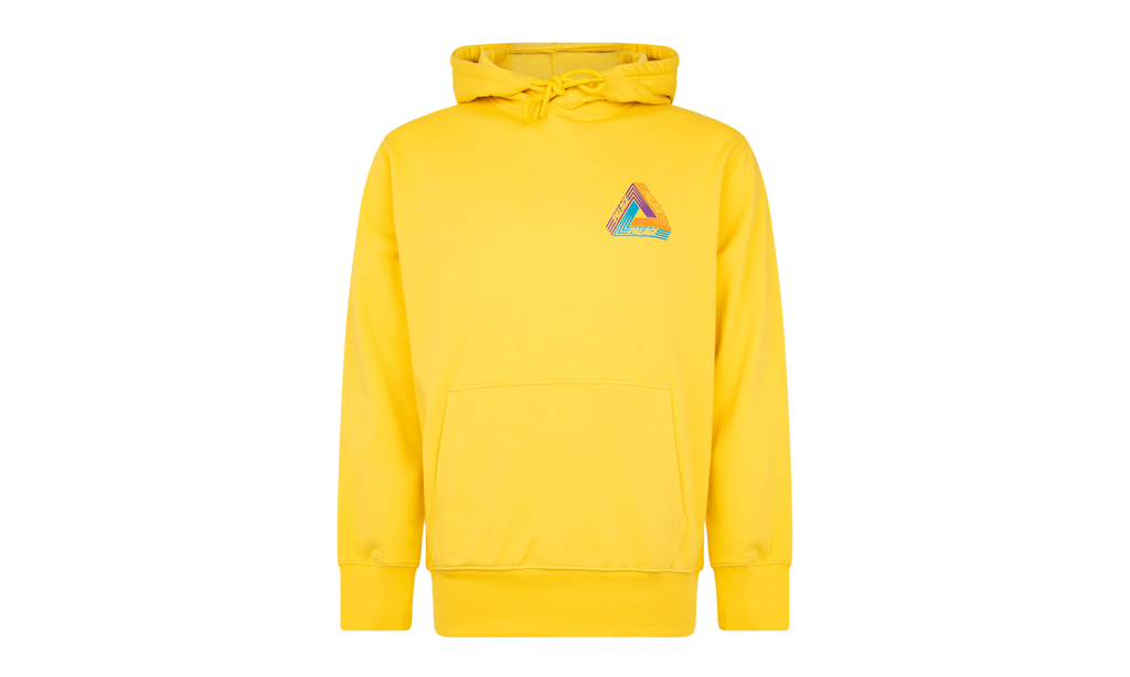 TRI-DART HOODIE "PALE YELLOW" P19HD090