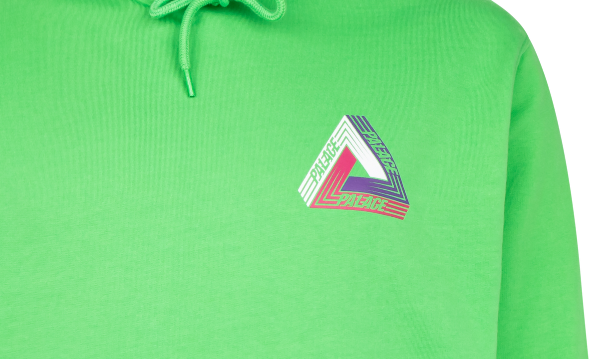 TRI-DART HOODIE "LIGHT LIME" P19HD088