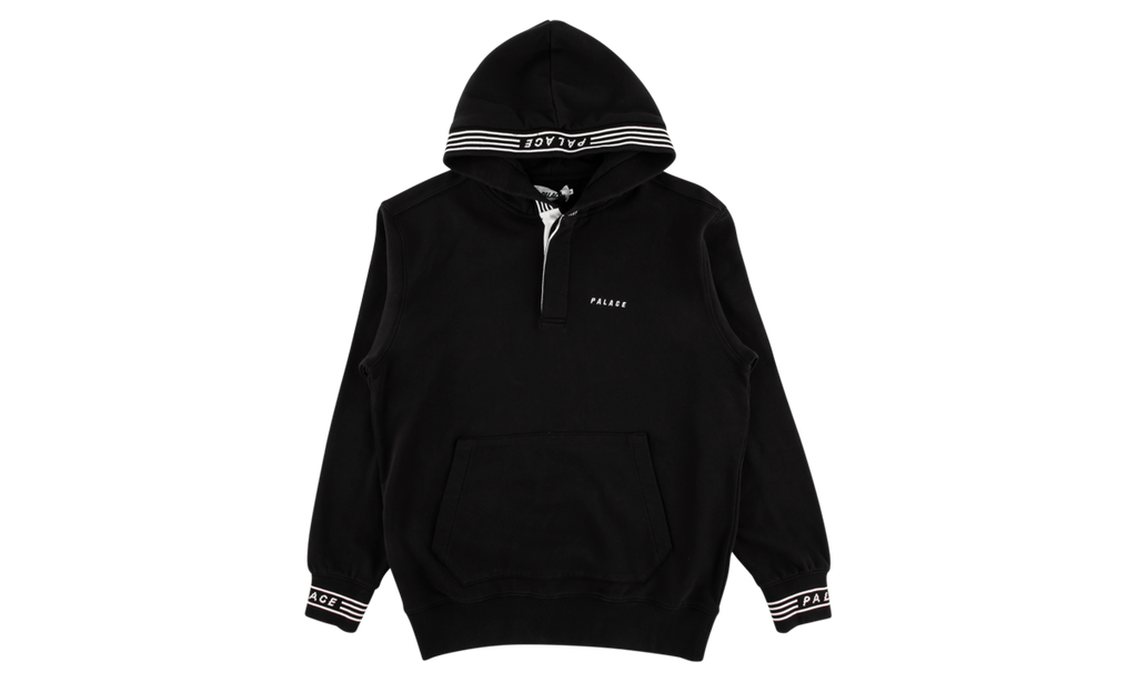 P-Rib Hoodie "BLACK" P14CS118