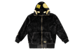 Fur Shark Hoodie Jacket M "Black Fur" 1E20141004 1
