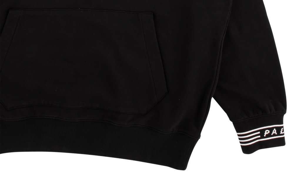 P-Rib Hoodie "BLACK" P14CS118
