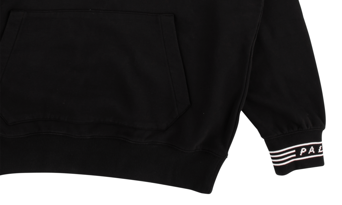 P-Rib Hoodie "BLACK" P14CS118