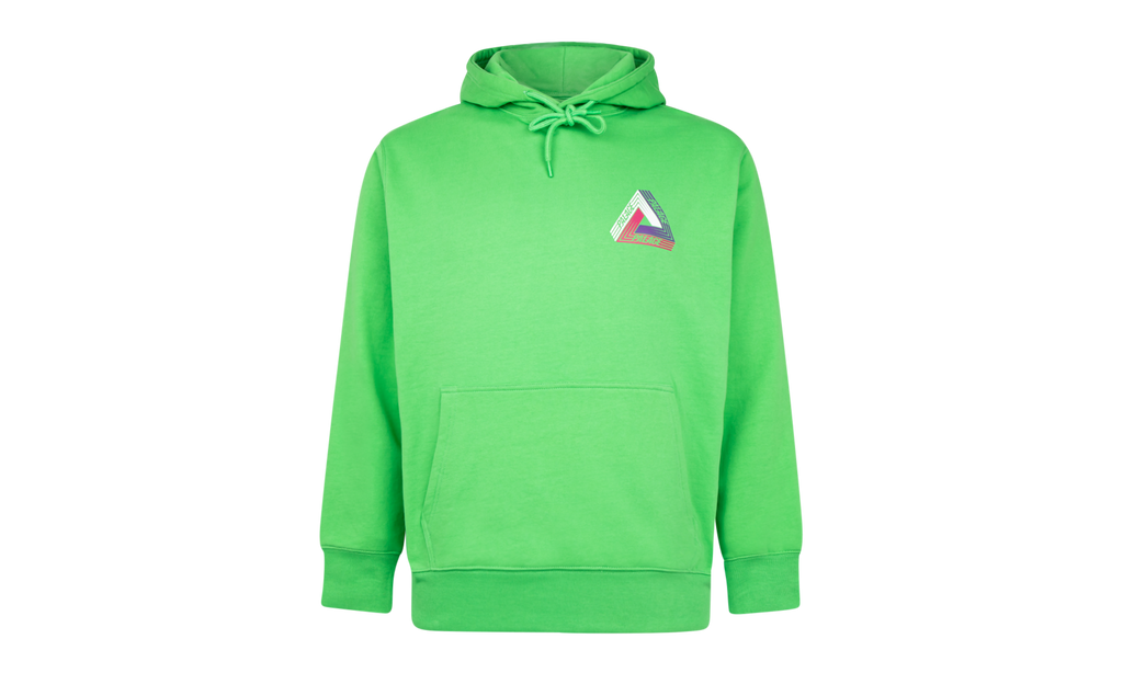 TRI-DART HOODIE "LIGHT LIME" P19HD088