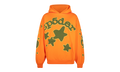 SP5DER BELUGA ORANGE GREEN HOODIE "Orange, Green" SP5_BEL_ORAHD