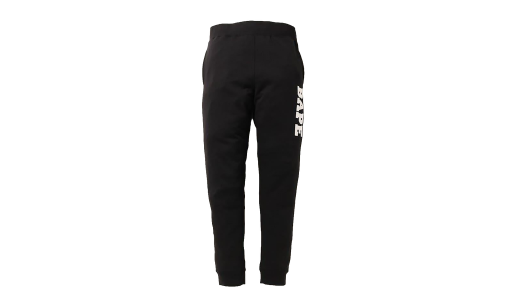 Logo Sweatpants "Black / White" BAPE004