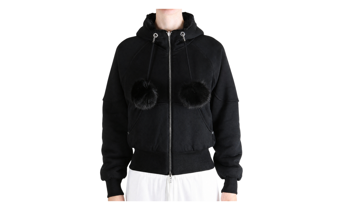 Oro Bunny Reversible Hoodie WMNS "Black" M36LS611 313