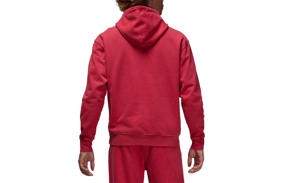 Air JordanStatement Fleece Washed Hoodie "Red'" FB7290 619