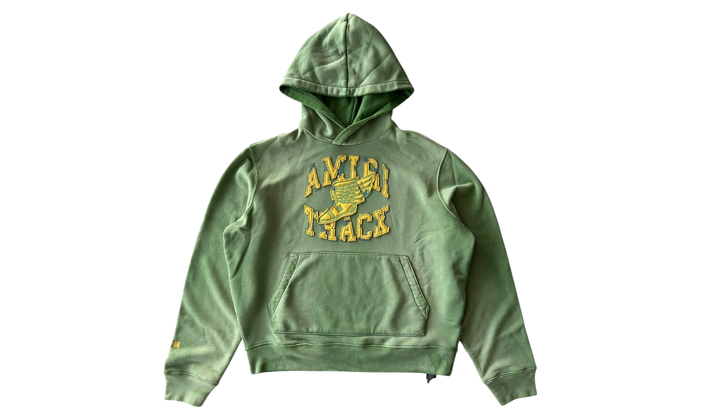 Track Logo Hoodie "Green" AMJYHD1003 310