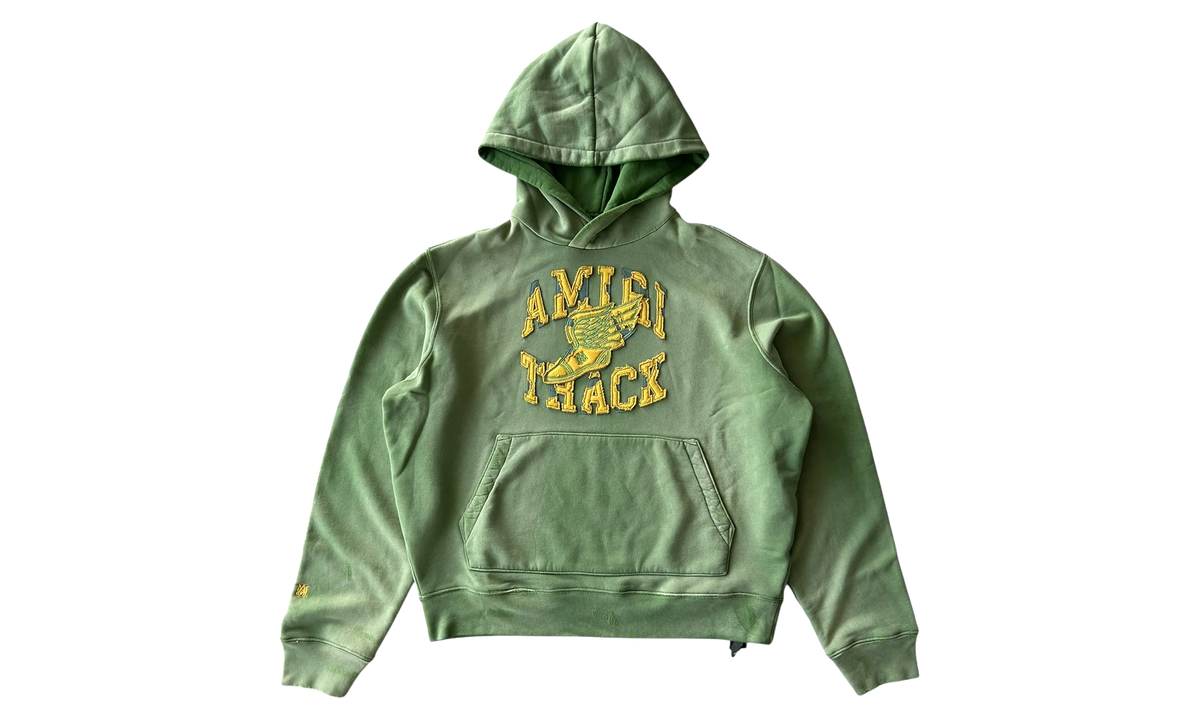 Track Logo Hoodie "Green" AMJYHD1003 310