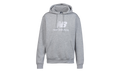 Sport Essentials Fleece Logo Hoodie "Athletic Grey / White" MT41505AG