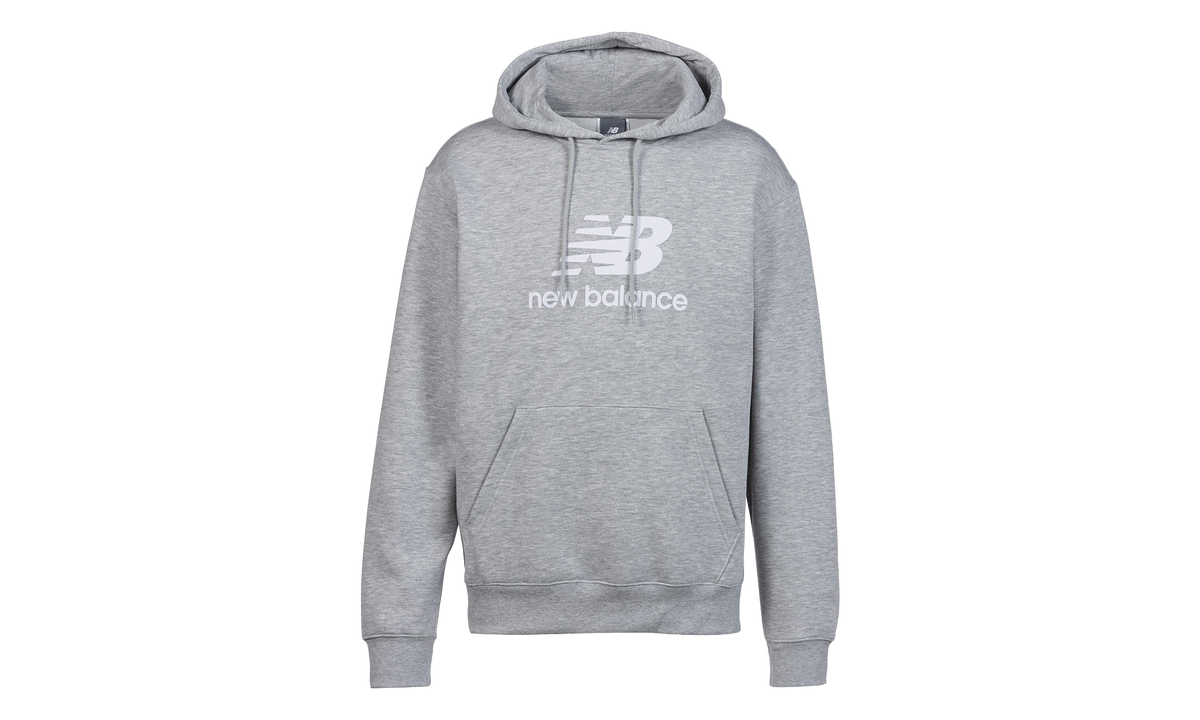 Sport Essentials Fleece Logo Hoodie "Athletic Grey / White" MT41505AG