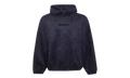 Suede Fleece Modern Hoodie "Vintage Black" 192HO256941F