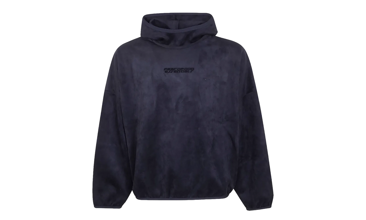 Suede Fleece Modern Hoodie "Vintage Black" 192HO256941F