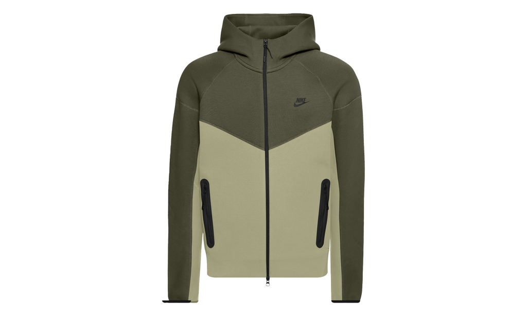 Sportswear Tech Fleece Windrunner Full-zip Hoodie "Neutral Olive/Medium Olive/Black" FB7921 276