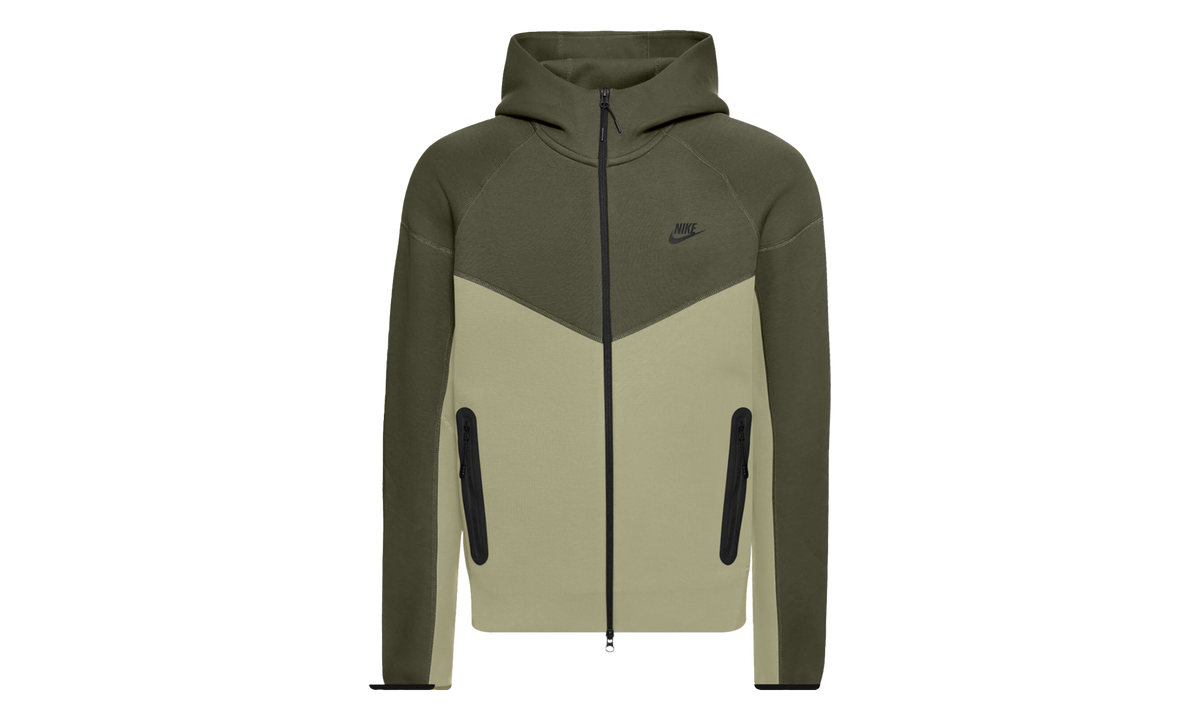 Sportswear Tech Fleece Windrunner Full-zip Hoodie "Neutral Olive/Medium Olive/Black" FB7921 276