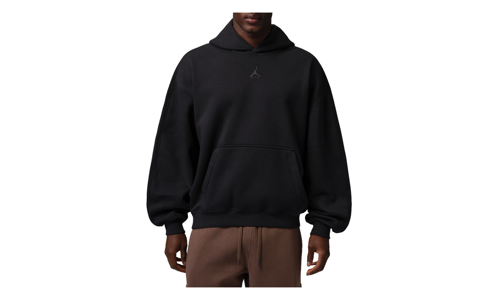 Brooklyn Oversized Fleece Pullover Hoodie "Black" IM8911 010