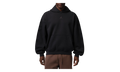 Brooklyn Oversized Fleece Pullover Hoodie "Black" IM8911 010