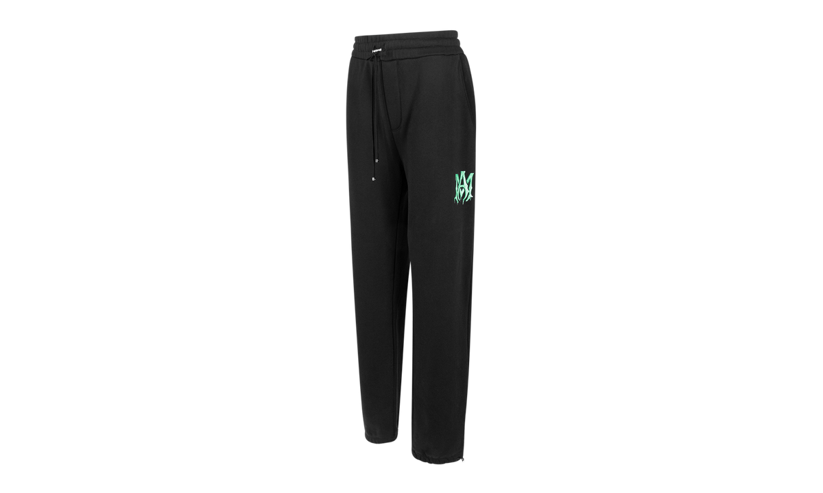 WATERCOLOR MA SWEATPANT "Black / Green" MJL021 015