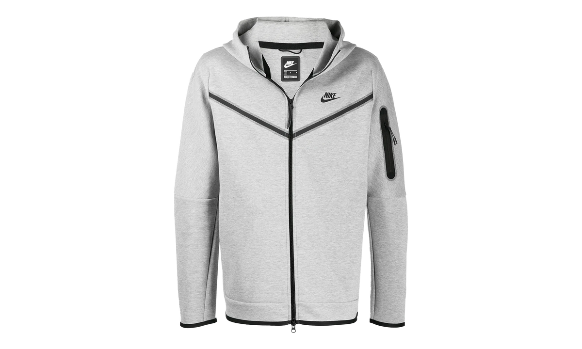 Sportswear Tech Fleece Full Zip Hoodie "DARK GREY HEATHER" CU4489 063