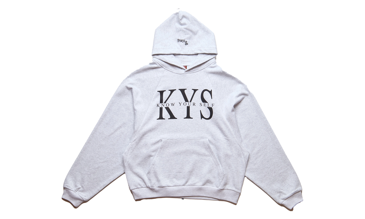 KYS Hoodie "Grey" PRAY240924