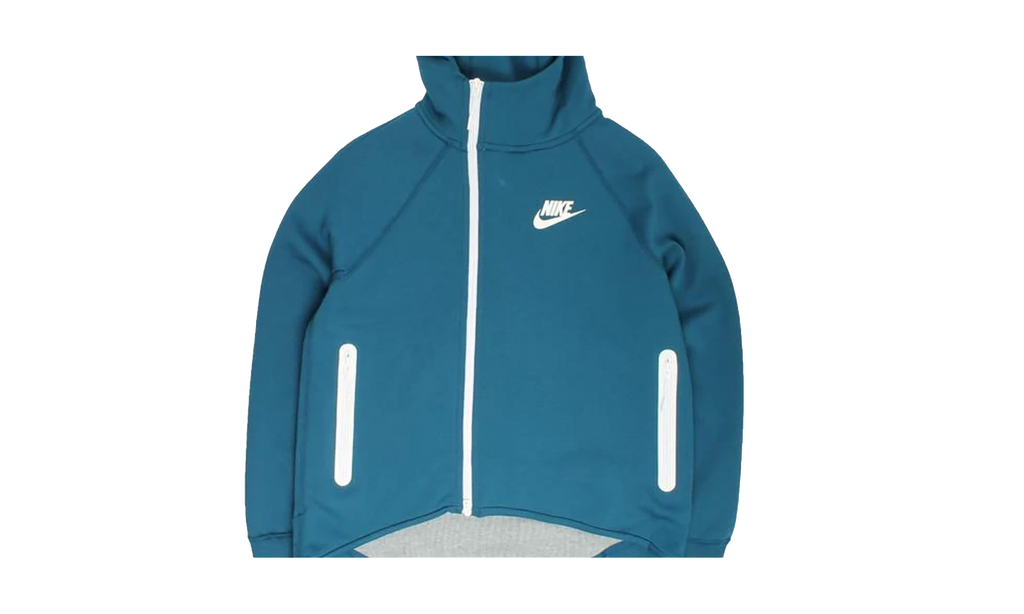 Sportswear Tech Fleece Full-Zip Cape Hoodie WMNS "Blue Force" 930757 474