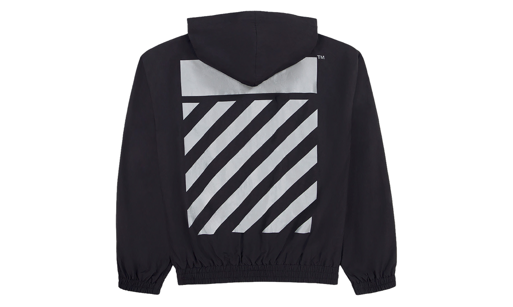 Diag Full Zip Hoodie "Black" LABF26K050-BLK