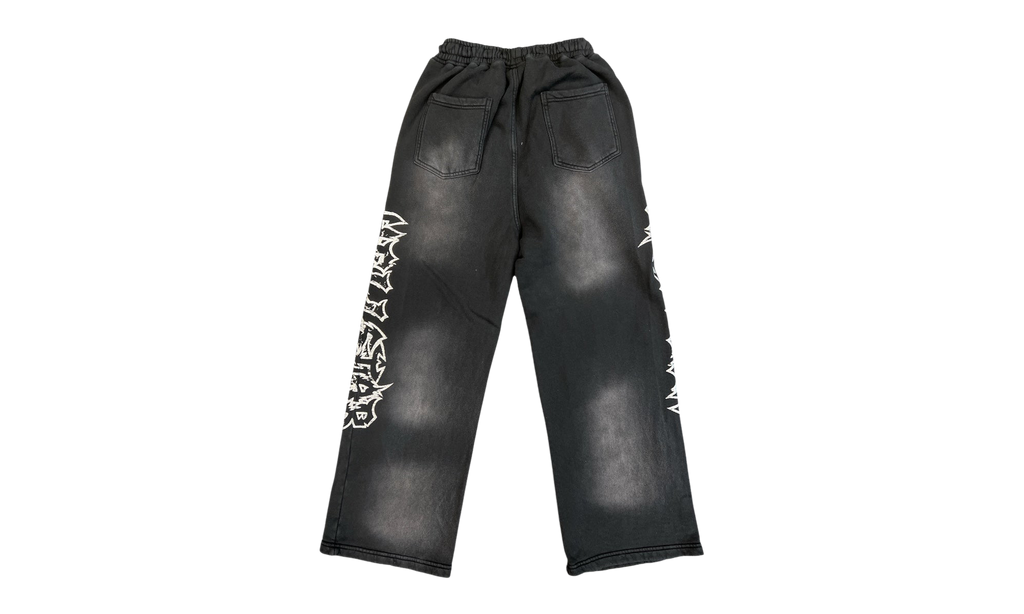 Stars Shine Graffiti Sweatpants "SS26 - Black" HSR300