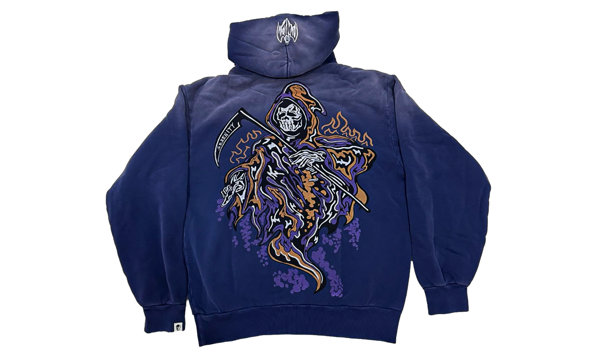 Serenity Scythe Graphic Pullover Hoodie "Blue" WL084