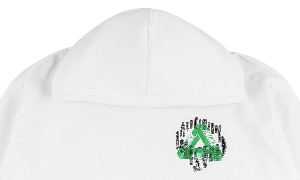 Jheeze Hoodie "White" P17HD038T