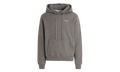 Wave Outline Diag Design Hoodie "Grey" OMBB097C99FLE0170801