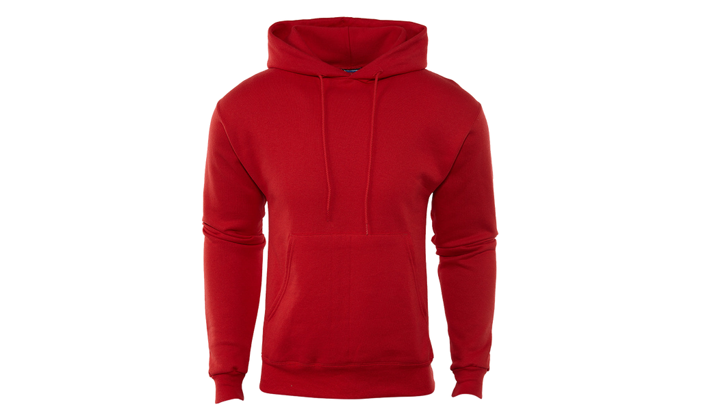 50/50 Double Dry Action Fleece Pullover Hoodie "Scarlet / Red" S2402 V
