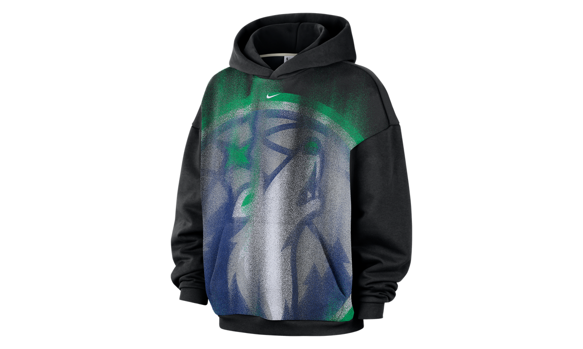 Minnesota Timberwolves Standard Issue Fleece Basketball Hoodie "Black / White" IQ2540 010