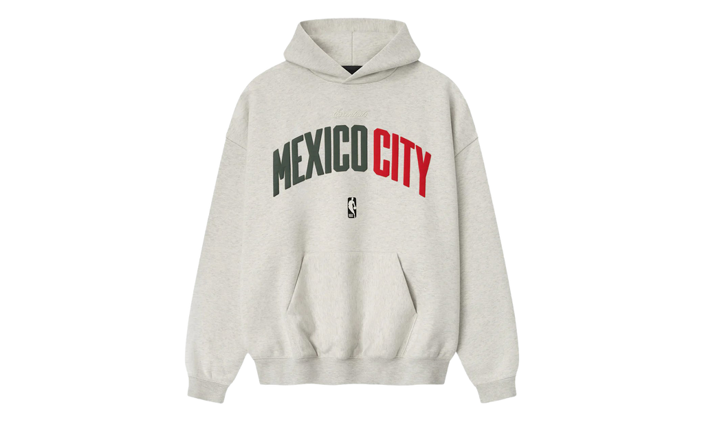 Essentials Mexico City 90s Hoodie "Oatmeal Heather / Light Heather" 192MX256706F
