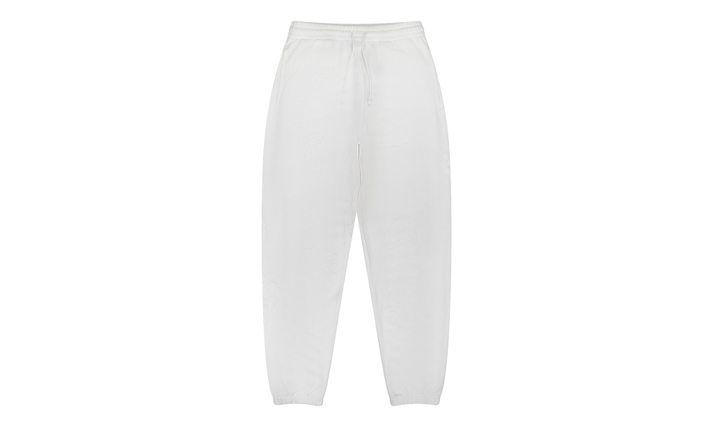 Mono Wreath Sweatpants "White" DT808