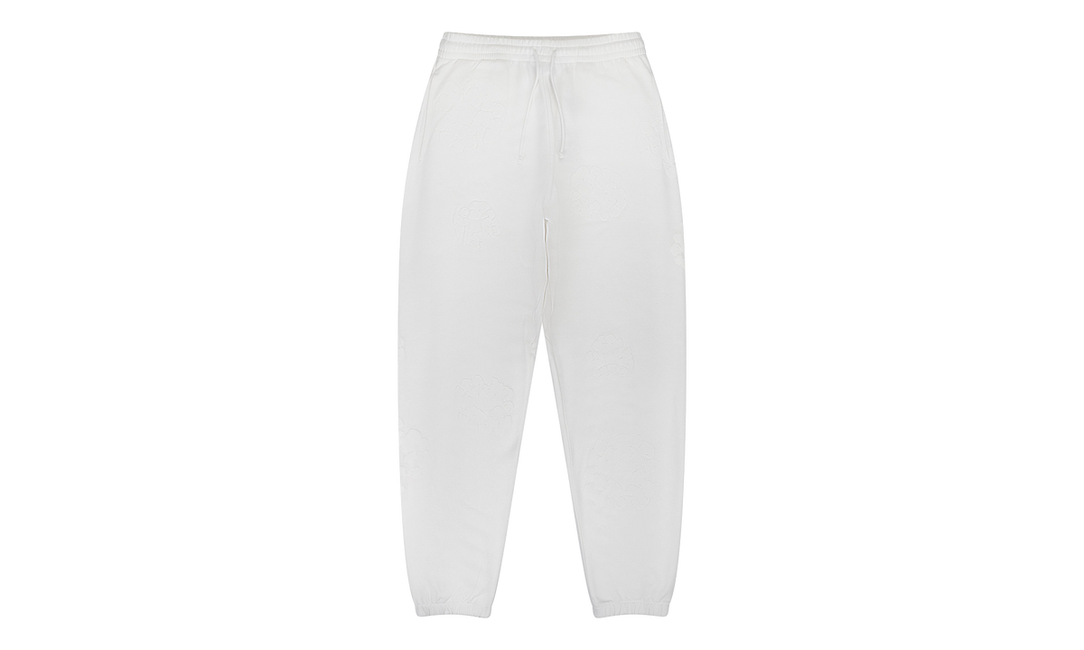 Mono Wreath Sweatpants "White" DT808