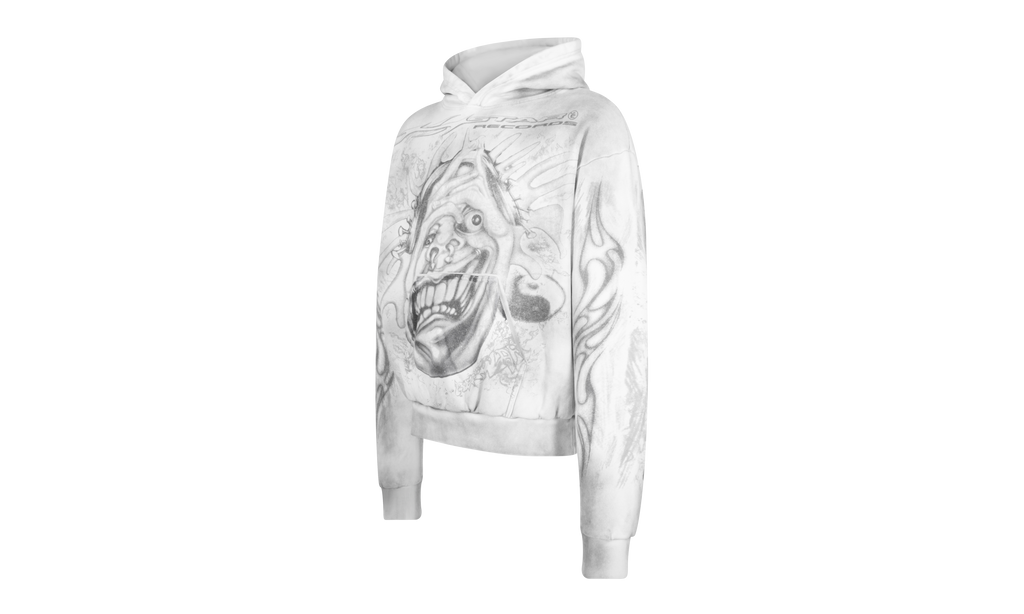 Hstar Records Hoodie "White" HSR016