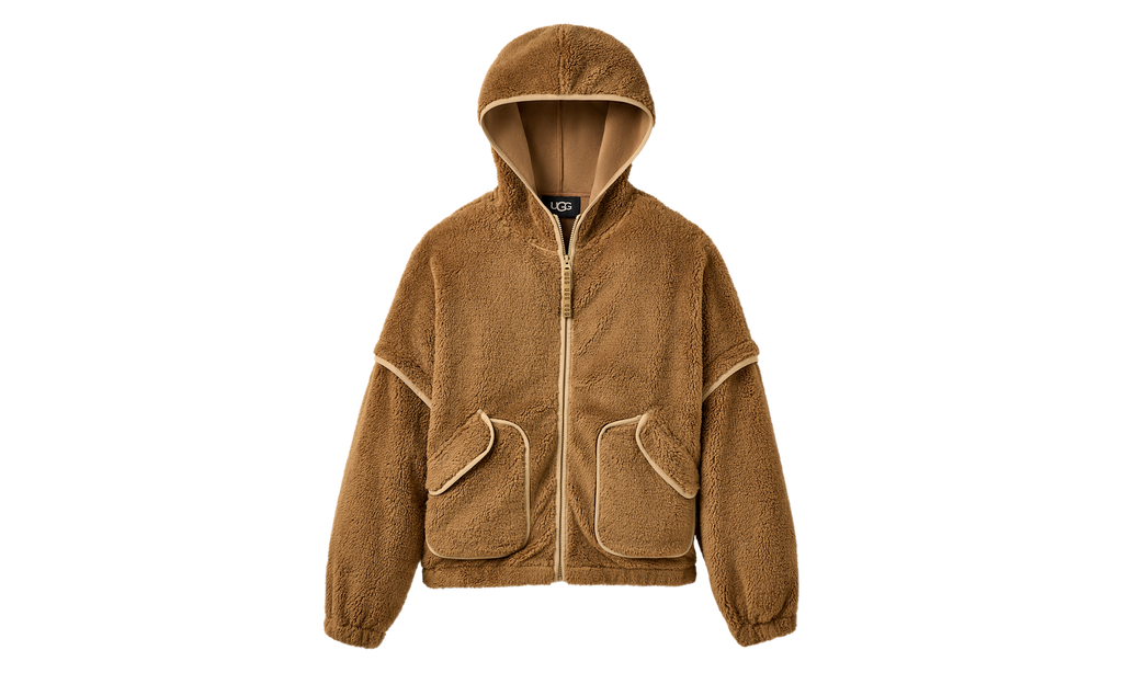 Mariella Fluff Full-Zip Hoodie WMNS "Chestnut" 1173191 CHE