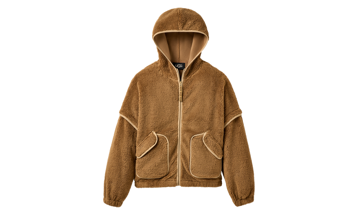 Mariella Fluff Full-Zip Hoodie WMNS "Chestnut" 1173191 CHE