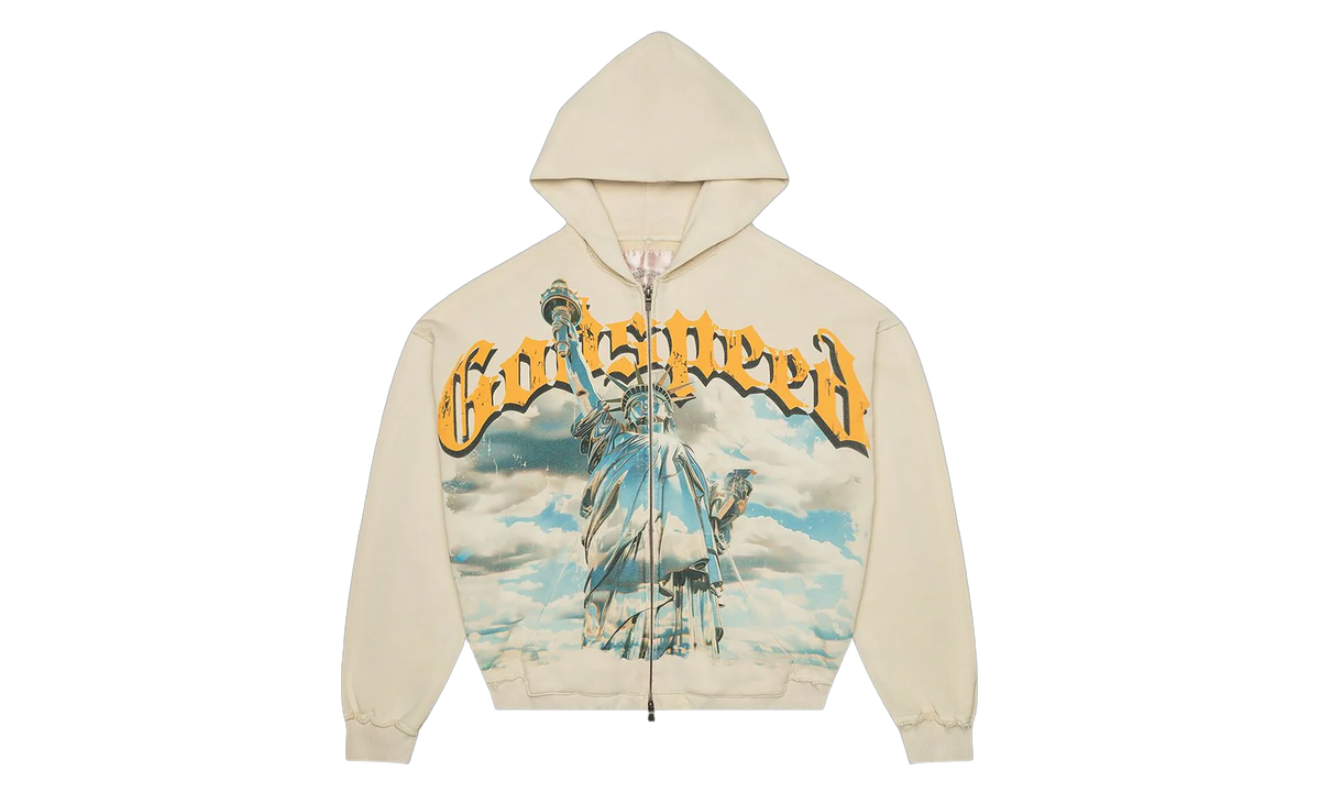 Sunken Liberty Zip Hoodie V2 "Bone" GS619