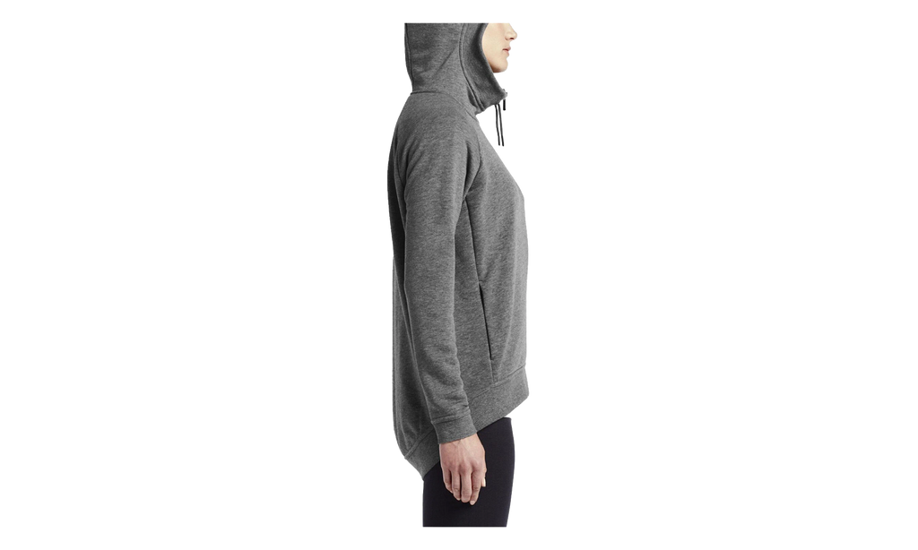 NSW Modern Cape Full Zip Hoodie WMNS "Medium Heather Grey" 804577 091