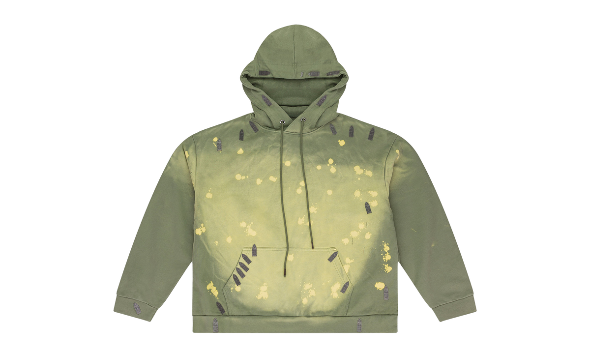 Overdyed Hardware Hoodie "Sage" 1110410011SS24