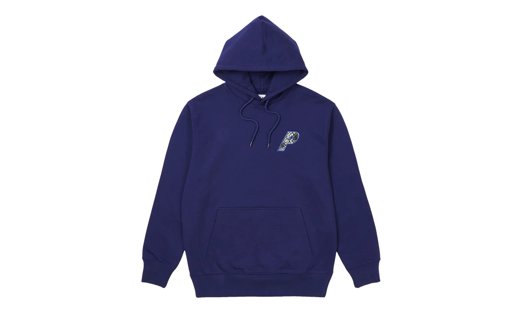 P-3 Snake Applique Hoodie "Navy" p0121