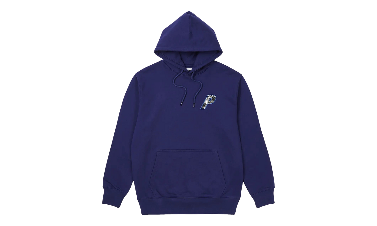 P-3 Snake Applique Hoodie "Navy" p0121