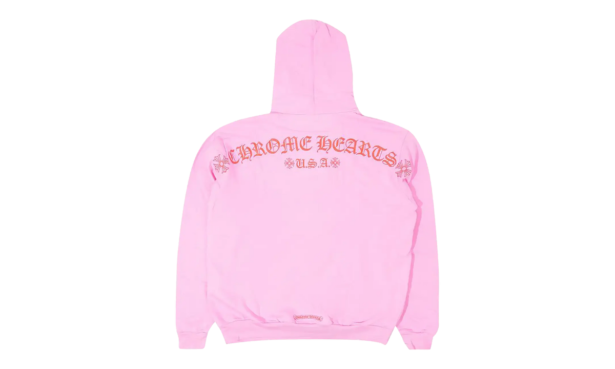 USA Script Red T-Bar Logo Hoodie "Pink" CHRM0244