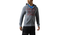 RCF Forging Elite Fitness Full Zip Hoodie "Light Grey Heather" AJ3499